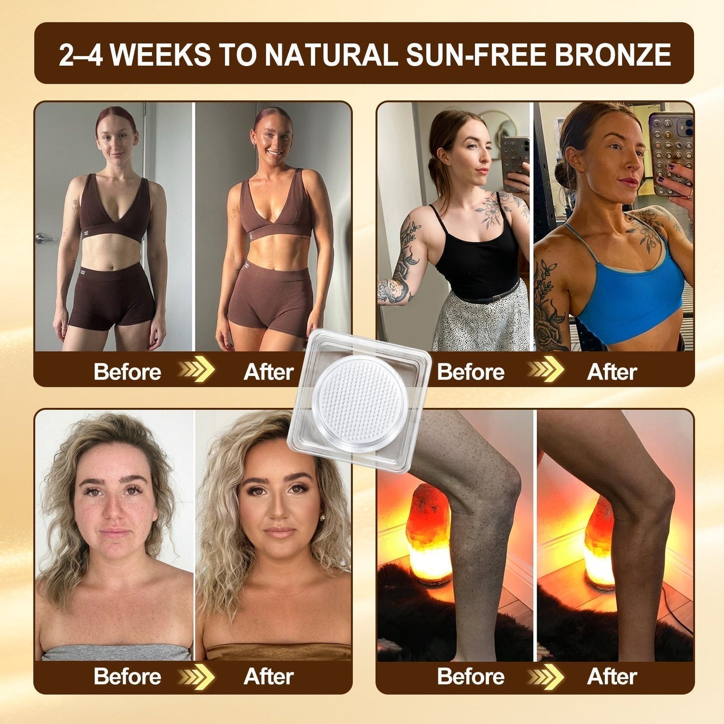 𝐒𝐮𝐧𝐥𝐞𝐬𝐬 𝐈𝐧𝐬𝐭𝐚𝐧𝐭 𝐁𝐫𝐨𝐧𝐳𝐞 𝐓𝐚𝐧𝐧𝐢𝐧𝐠 𝐌𝐢𝐜𝐫𝐨𝐧𝐞𝐞𝐝𝐥𝐞 𝐏𝐚𝐭𝐜𝐡