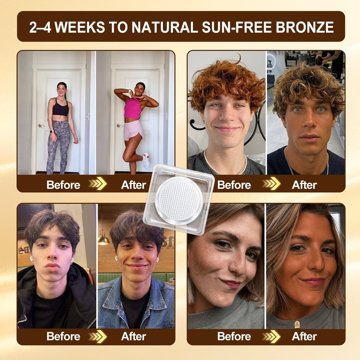 𝐒𝐮𝐧𝐥𝐞𝐬𝐬 𝐈𝐧𝐬𝐭𝐚𝐧𝐭 𝐁𝐫𝐨𝐧𝐳𝐞 𝐓𝐚𝐧𝐧𝐢𝐧𝐠 𝐌𝐢𝐜𝐫𝐨𝐧𝐞𝐞𝐝𝐥𝐞 𝐏𝐚𝐭𝐜𝐡