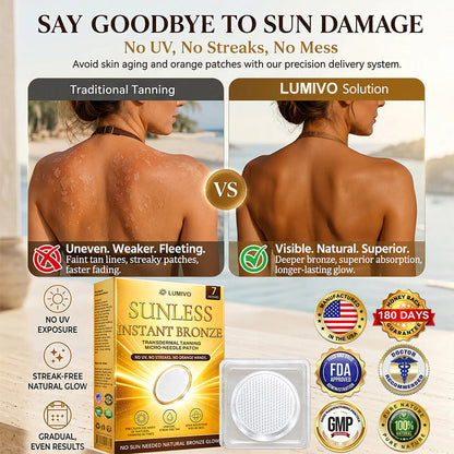 𝐒𝐮𝐧𝐥𝐞𝐬𝐬 𝐈𝐧𝐬𝐭𝐚𝐧𝐭 𝐁𝐫𝐨𝐧𝐳𝐞 𝐓𝐚𝐧𝐧𝐢𝐧𝐠 𝐌𝐢𝐜𝐫𝐨𝐧𝐞𝐞𝐝𝐥𝐞 𝐏𝐚𝐭𝐜𝐡