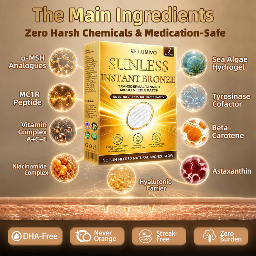 𝐒𝐮𝐧𝐥𝐞𝐬𝐬 𝐈𝐧𝐬𝐭𝐚𝐧𝐭 𝐁𝐫𝐨𝐧𝐳𝐞 𝐓𝐚𝐧𝐧𝐢𝐧𝐠 𝐌𝐢𝐜𝐫𝐨𝐧𝐞𝐞𝐝𝐥𝐞 𝐏𝐚𝐭𝐜𝐡