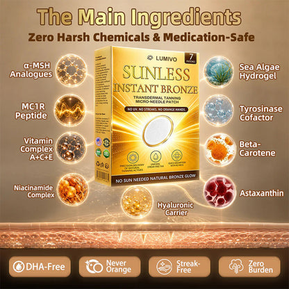 𝐒𝐮𝐧𝐥𝐞𝐬𝐬 𝐈𝐧𝐬𝐭𝐚𝐧𝐭 𝐁𝐫𝐨𝐧𝐳𝐞 𝐓𝐚𝐧𝐧𝐢𝐧𝐠 𝐌𝐢𝐜𝐫𝐨𝐧𝐞𝐞𝐝𝐥𝐞 𝐏𝐚𝐭𝐜𝐡