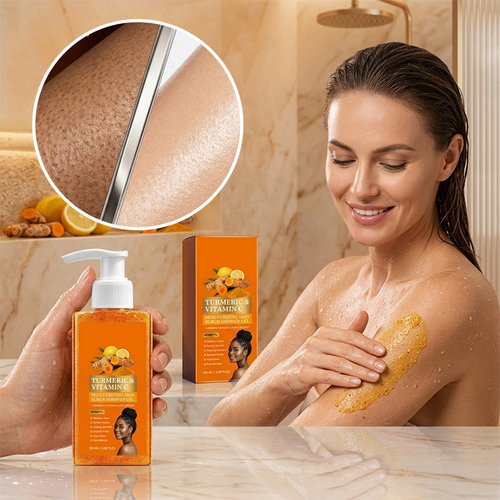 🔥Day Sale 50% OFF|Turmeric Vitamin C Scrub Body Wash